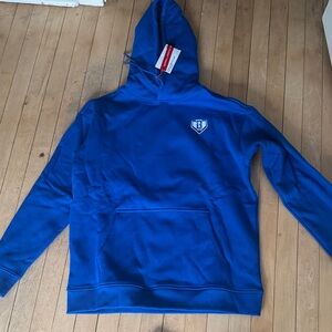Men's Blue Logo Hoodie